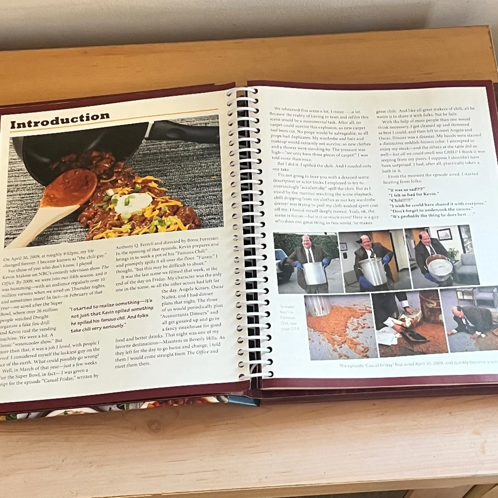 Seriously Good Chili Cookbook, New York Best Seller Brian Baumgartner, Spiral